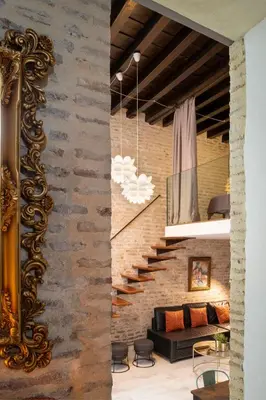 Cama o camas de una habitación en Unika Homes Hombre de Piedra