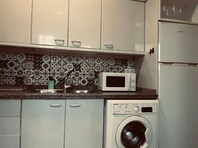 Una cocina o zona de cocina en Casa Miraflores
