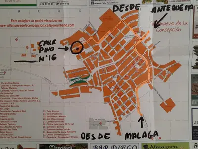 Plano de Apartamentos turísticos Rutas del Torcal 1A