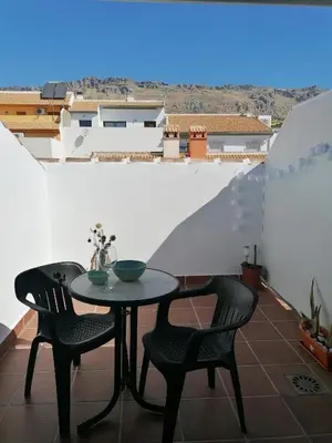 Un balcón o terraza de Apartamentos turísticos Rutas del Torcal 1A