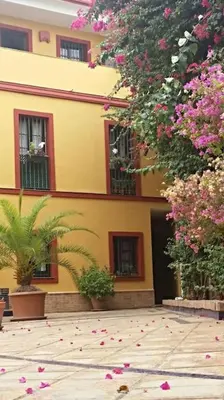 Jardín al aire libre en Guadalquivir Alameda de Hércules. Centro Histórico