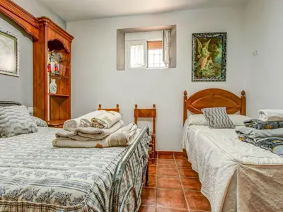 Cama o camas de una habitación en Charming Villa with Private Pool