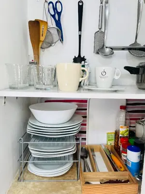 Una cocina o zona de cocina en Patio de Los Barberos 2