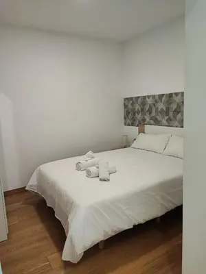 Cama o camas de una habitación en Alameda Corner