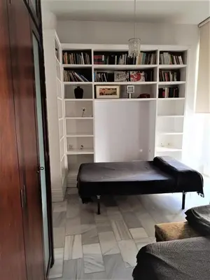 Biblioteca en el apartamento