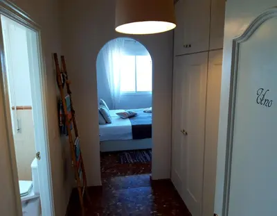 Cama o camas de una habitación en B&B Villa Deseada