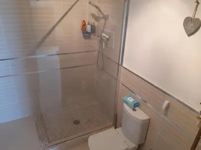 Un baño de B&B Villa Deseada