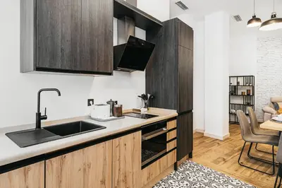 Una cocina o zona de cocina en Apartamento Macarena junto a la Basílica de la Macarena