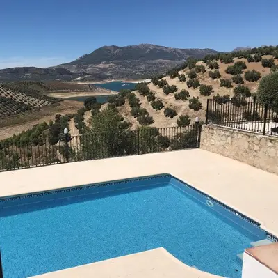 Paisaje cerca de esta villa