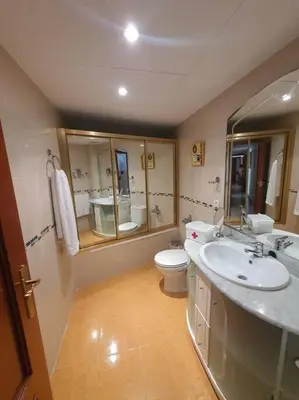 Un baño de Apartamento Ribera Real II