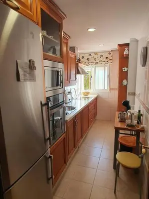 Una cocina o zona de cocina en Apartamento Ribera Real II