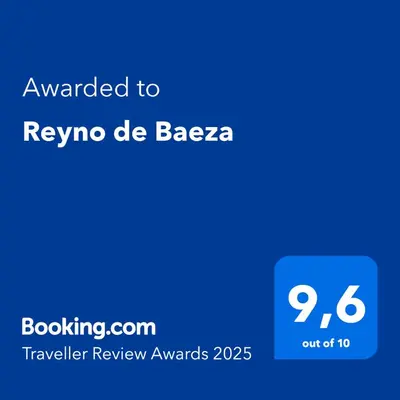 Certificado, premio, señal o documento que está expuesto en Reyno de Baeza