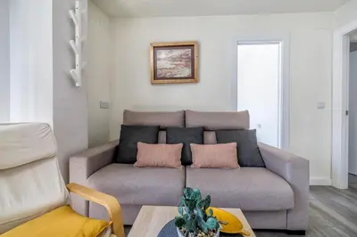 Zona de estar de Córdoba Terrace Apartment