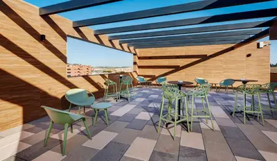 Un restaurante o sitio para comer en Sercotel Córdoba Delicias