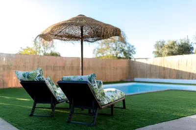 Piscina en o cerca de Villa Colorín