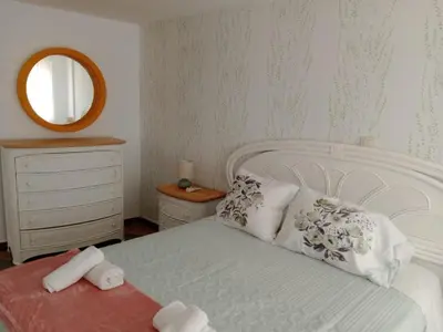 Cama o camas de una habitación en Casa de Pueblo