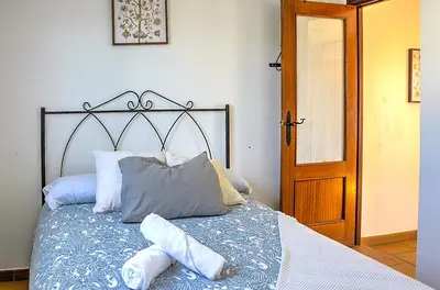 Cama o camas de una habitación en Apartamento Casa Pilatos