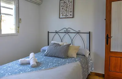 Cama o camas de una habitación en Apartamento Casa Pilatos