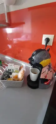Una cocina o zona de cocina en Apartamento Fibes y Congresos