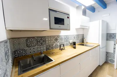 Una cocina o zona de cocina en Cardenal Cervantes II