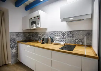 Una cocina o zona de cocina en Cardenal Cervantes II