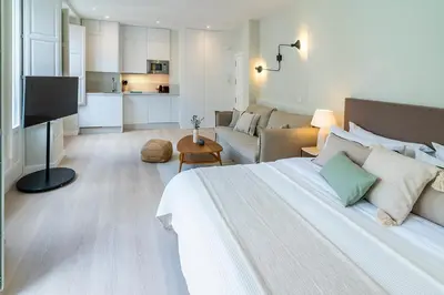 Cama o camas de una habitación en Cordoba Home Center Suites