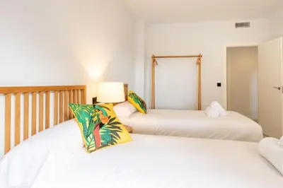 Cama o camas de una habitación en Imagen Metrosol Deluxe by Valcambre