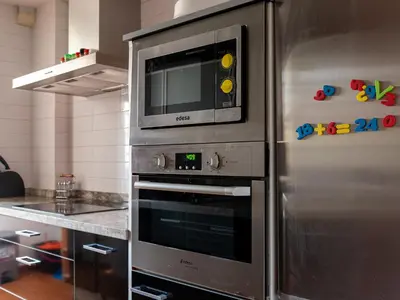 Una cocina o zona de cocina en Apartamento Cruz (Parking gratuito)