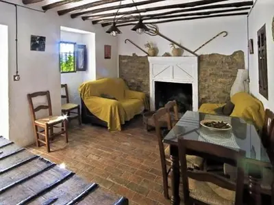 Zona de estar de Cottage in Andalucia near Sierras Subbéticas
