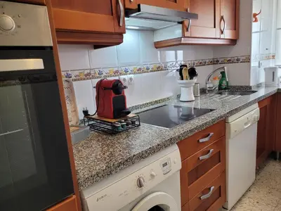 Una cocina o zona de cocina en Pura vida en Sevilla