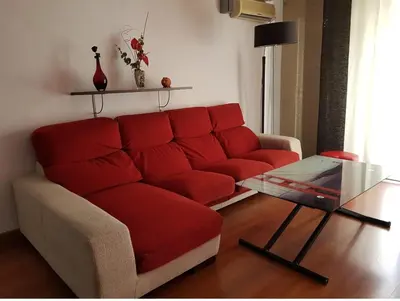 Zona de estar de Pura vida en Sevilla
