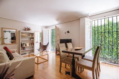Zona de estar de Magno Apartments Vidrio