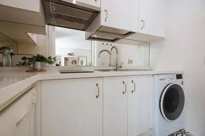 Una cocina o zona de cocina en Magno Apartments Vidrio