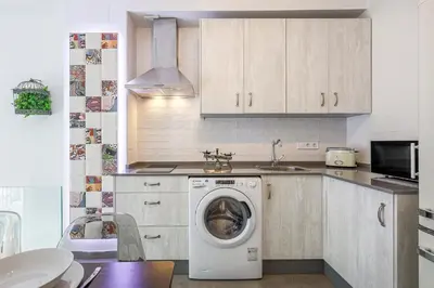 Una cocina o zona de cocina en Magnifico apartamento de diseño centro Sevilla