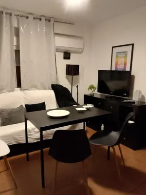 Una televisión o centro de entretenimiento en Santa Justa