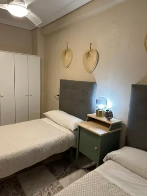 Cama o camas de una habitación en Apartamento centrico Venecia