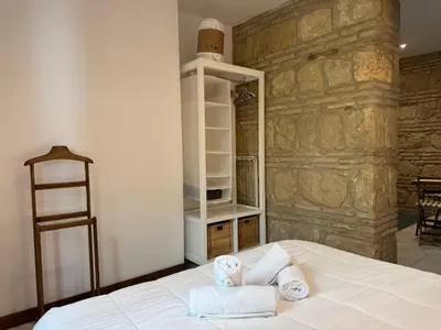 Cama o camas de una habitación en La Casa de la Escalera 3