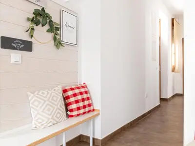Zona de estar de Apartamento Las Tazas (Parking Gratuito)