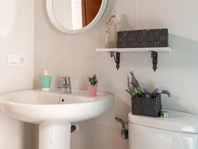 Un baño de Apartamento Las Tazas (Parking Gratuito)