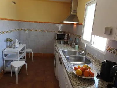 Una cocina o zona de cocina en El Rincón del Brillante