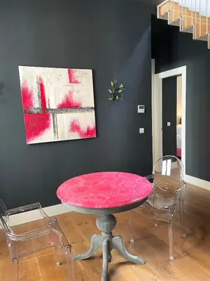 Zona de estar de Ritual Alameda Suites