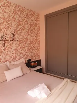 Cama o camas de una habitación en El Arroyo