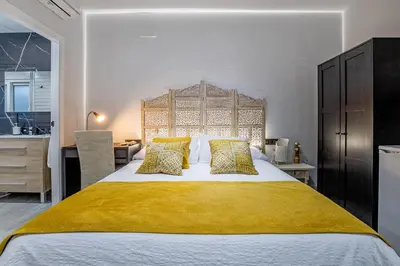 Cama o camas de una habitación en Geysotur EnMayo2021