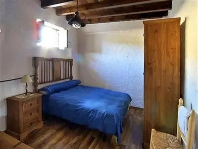 Cama o camas de una habitación en Beautiful holiday home in Andalusia with heated pool