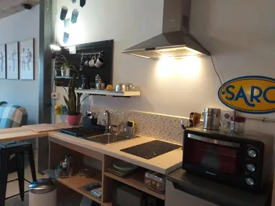 Una cocina o zona de cocina en Casa suig