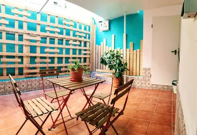 Zona de estar de Recien renovado junto a Santa Justa y el centro