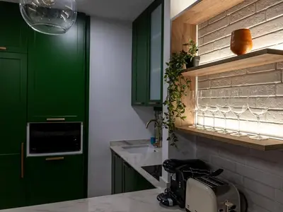 Una cocina o zona de cocina en La Casita del Museo