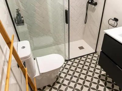 Un baño de La Casita del Museo