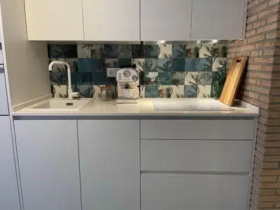 Una cocina o zona de cocina en La Casa de La Escalera