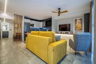 Una cocina o zona de cocina en NEW Loft Cabel & Parking Incluido